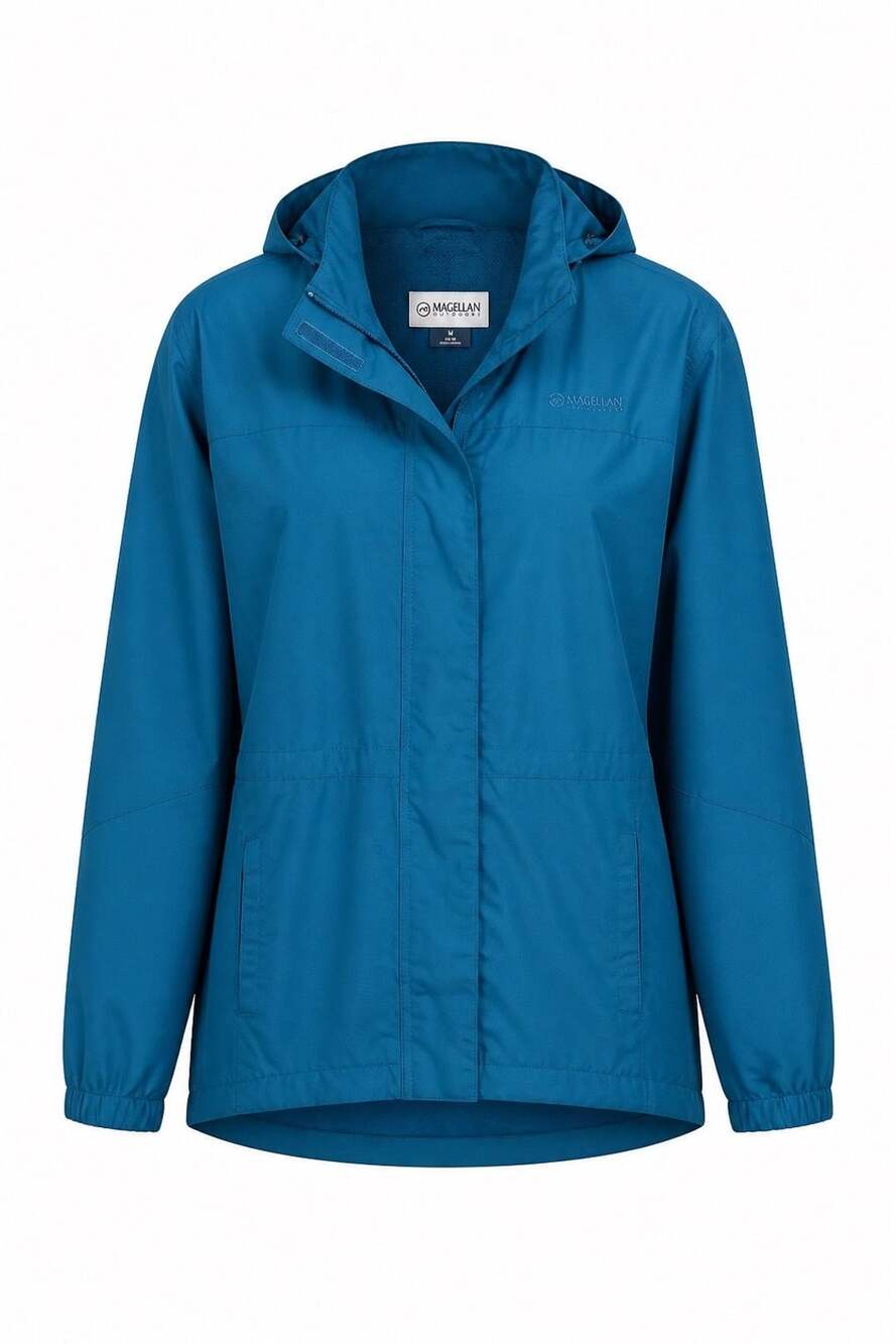 Magellan Outdoors Women's Slider Plus Size Rain Jacket #1454